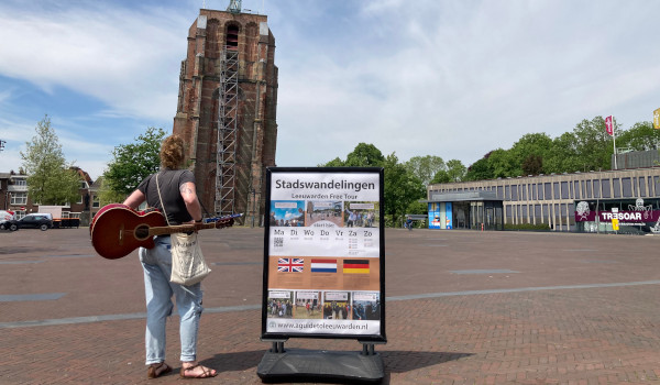 muzikale stadswandeling bij de Oldehove