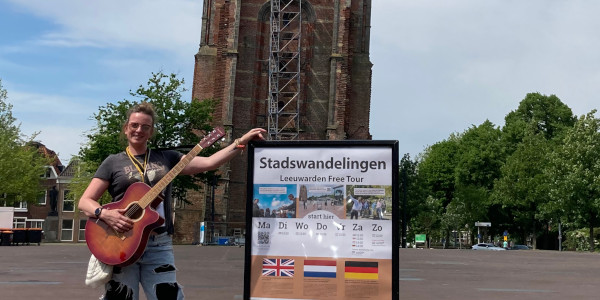 Muzikale stadswandeling met Leonie